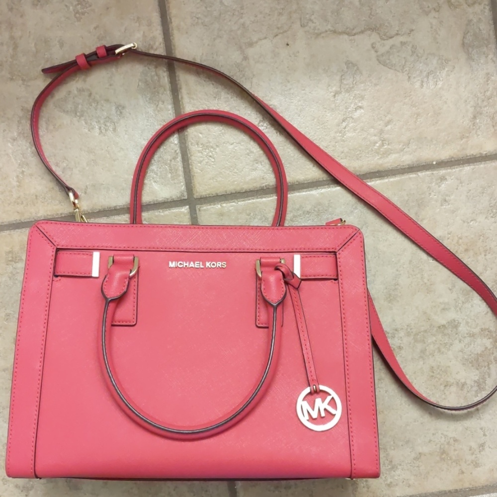 Pink Michael Kors purse